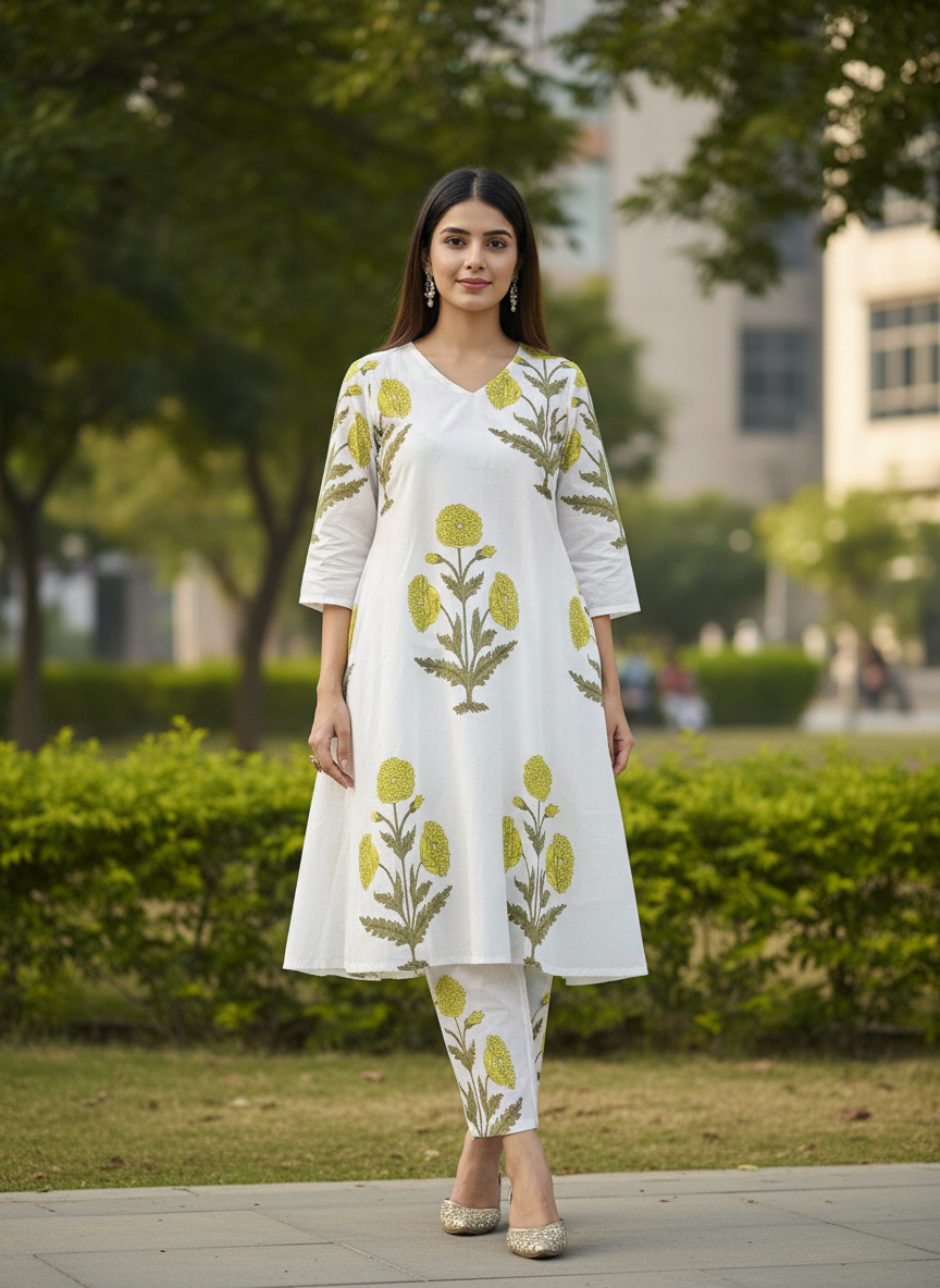 GreenPetal Kurta Set