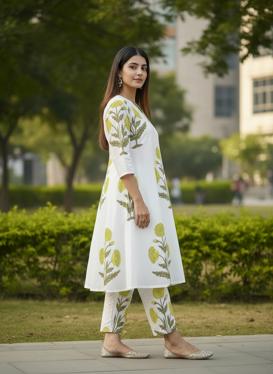 GreenPetal Kurta Set